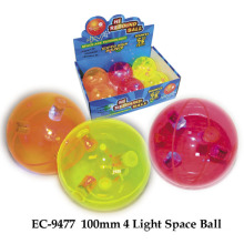 100 milímetros 4 Light Space Bounce Ball